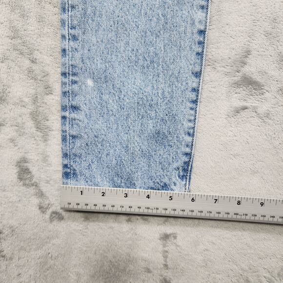 Levi's 501 Jeans Women W25 L 30 Blue High Rise Skinny Distressed Stretch Premium - Picture 16 of 16